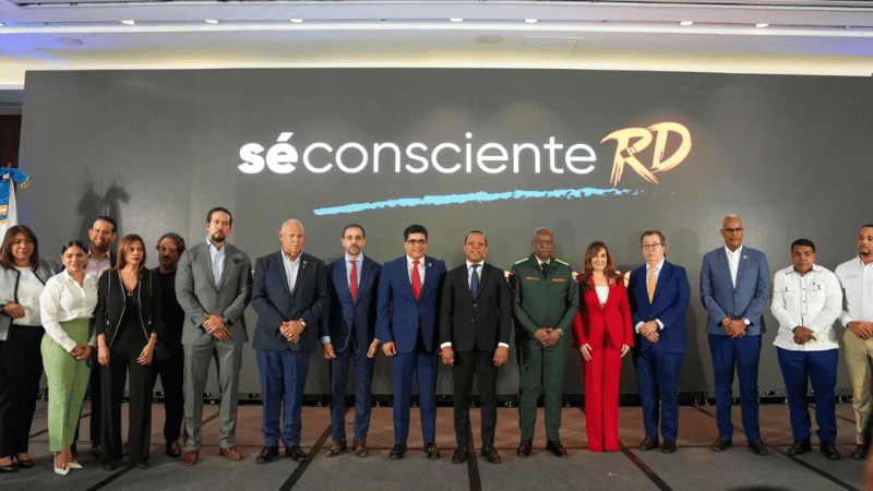 Lanzan campaña "Sé Consciente RD" para prevenir accidentes de tránsito