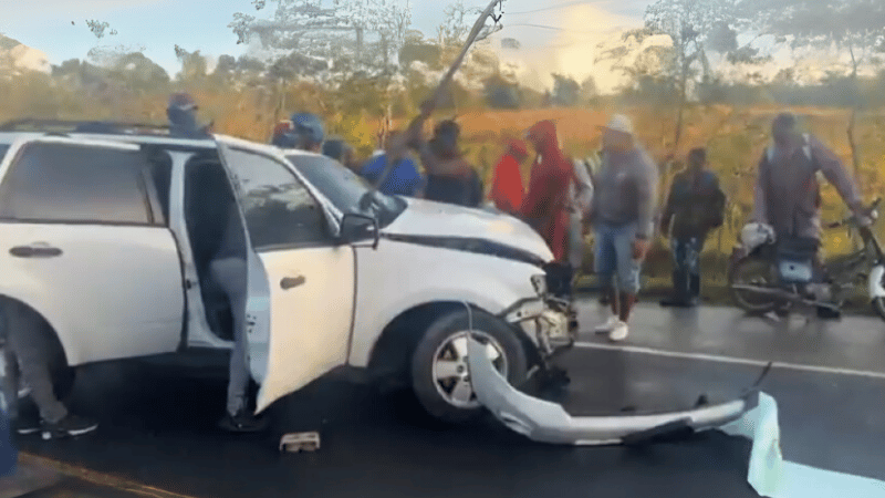 Identifican a los heridos en accidente de tránsito en la autovía del Nordeste