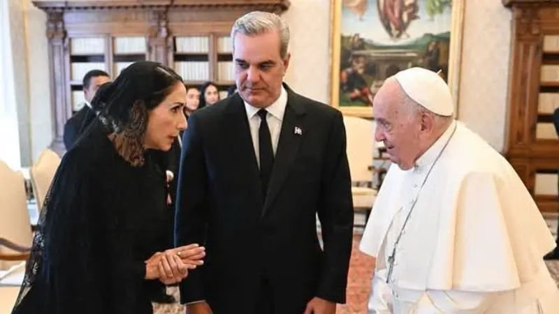 Presidente Abinader y Primera Dama viajarán a Roma para asistir a misa funeral del Papa Francisco