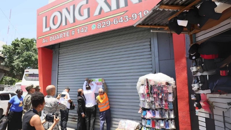Comerciantes Chinos en RD Rechazan Cierre de Negocios por Ministerio de Trabajo